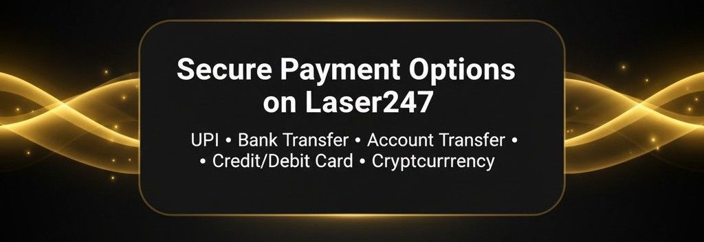 Laser247 - payment option available ofor Cricket ID