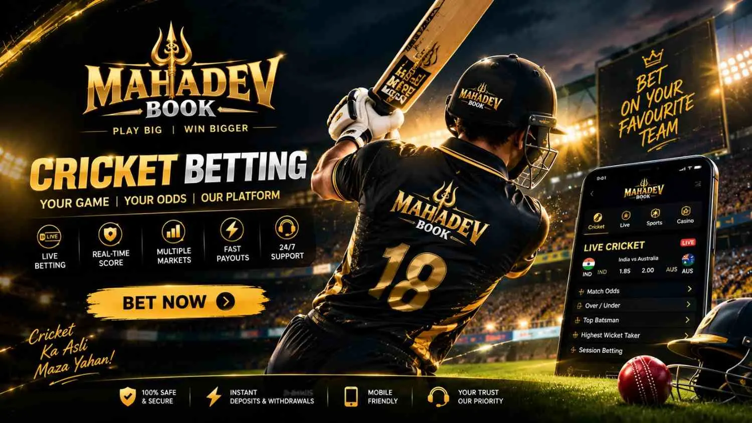 cricket betting hero banner