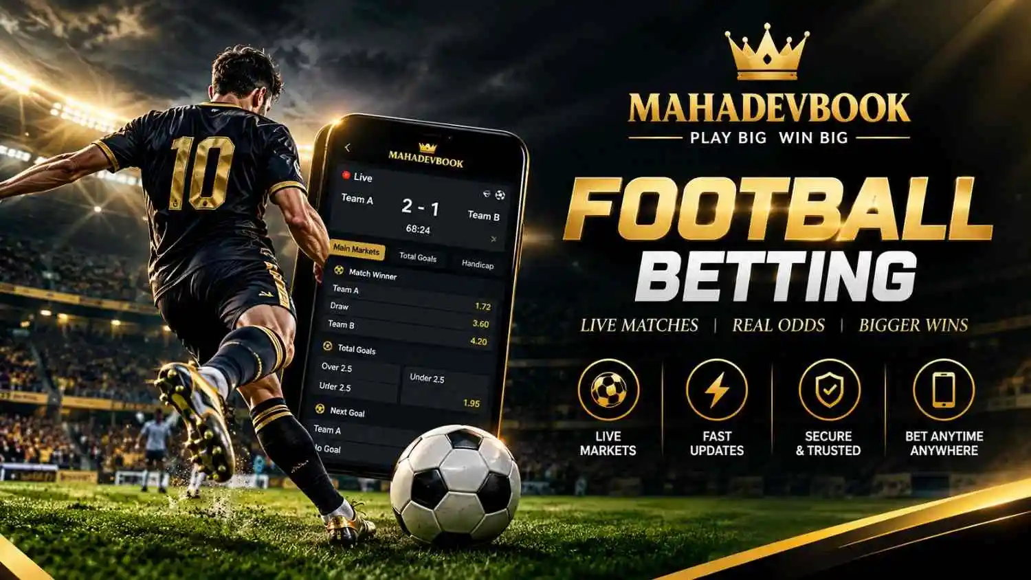 mahadevbook football betting hero bnner