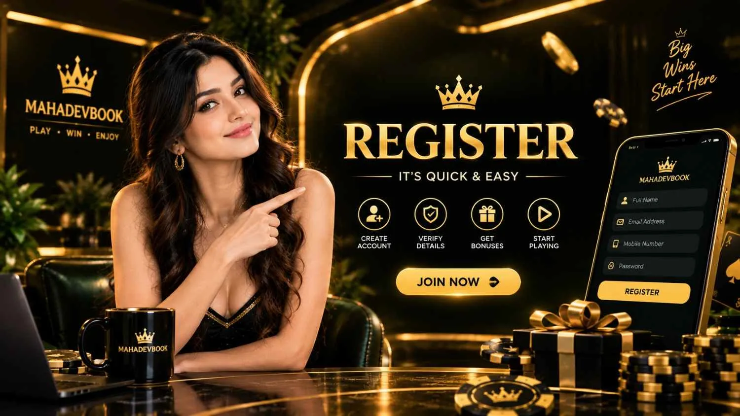 MahadevBook Registration
